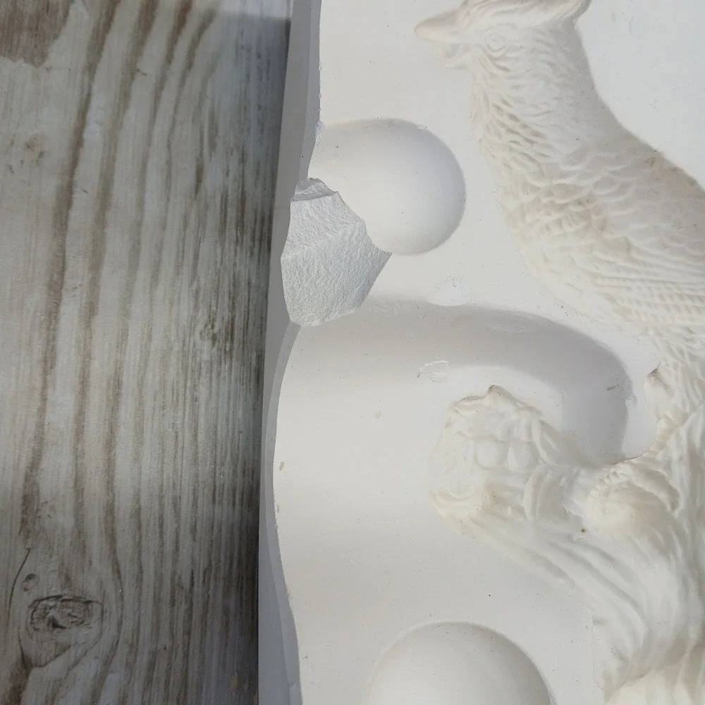 Kentucky Mold‎ Co 251 Cardinal Bird Ceramic Slip Casting Plaster Mold 5.5 Inch